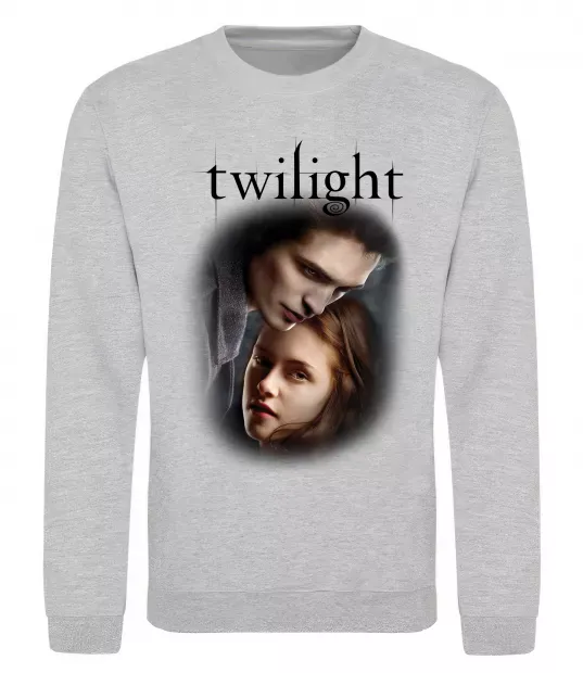 Світшот Едвард та Белла Сірий меланж фото