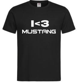 Мужская футболка I love Mustang