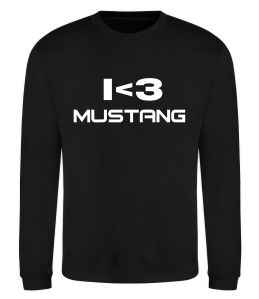 Свитшот I love Mustang