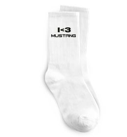 Носки I love Mustang