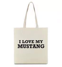 Эко-сумка Real men drive Mustang Черный фото