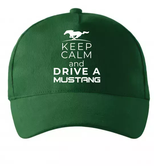 Кепка Drive Ford Mustang Темно-зеленый фото