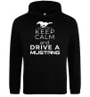Жіноча толстовка (худі) Drive Ford Mustang Чорний фото