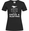 Женская футболка Drive Ford Mustang Черный фото