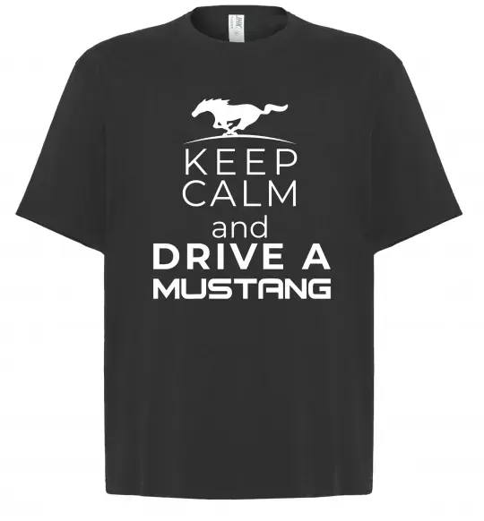 Футболка Оверсайз Drive Ford Mustang Черный фото