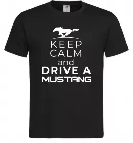 Мужская футболка Drive Ford Mustang Черный фото