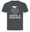 Чоловіча футболка Drive Ford Mustang Графіт фото