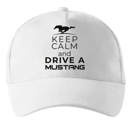 Кепка Drive Ford Mustang Белый фото