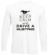 Лонгслів Drive Ford Mustang Білий фото