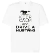 Футболка Оверсайз Drive Ford Mustang Белый Футболка Оверсайз Drive Ford Mustang Белый фото
