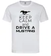 Чоловіча футболка Drive Ford Mustang Білий фото