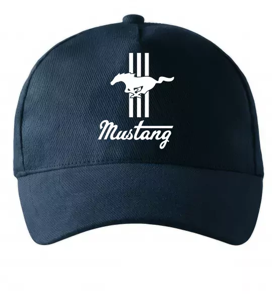 Кепка Mustang logo Темно-синій фото