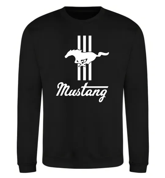 Свитшот Mustang logo Черный фото