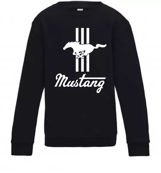 Дитячий світшот Mustang logo Чорний фото
