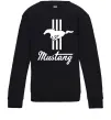 Дитячий світшот Mustang logo Чорний фото