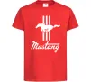 Детская футболка Mustang logo Красный фото