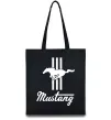 Эко-сумка Mustang logo Черный Эко-сумка Mustang logo Черный фото