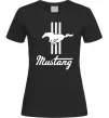 Женская футболка Mustang logo Черный фото