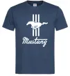 Чоловіча футболка Mustang logo Темно-синій фото