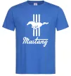 Чоловіча футболка Mustang logo Яскраво-синій фото