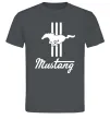 Чоловіча футболка Mustang logo Графіт фото