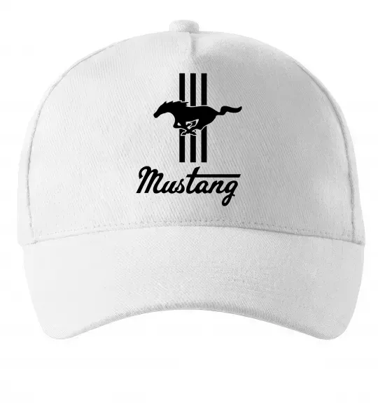 Кепка Mustang logo Білий фото