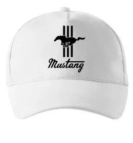 Кепка Real men drive Mustang Черный фото