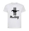 Детская футболка Mustang logo Белый фото