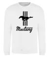 Світшот Mustang logo Білий фото