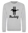 Світшот Mustang logo Сірий меланж фото