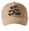 Кепка Need money for Mustang Песочный фото