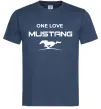 Чоловіча футболка One love Mustang Темно-синій фото