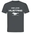 Чоловіча футболка One love Mustang Графіт фото