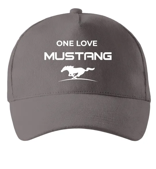 Кепка One love Mustang Серый фото