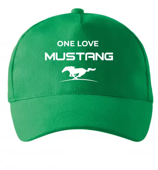 Кепка One love Mustang Зеленый фото