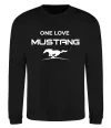 Світшот One love Mustang Чорний фото