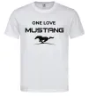 Чоловіча футболка One love Mustang Білий фото