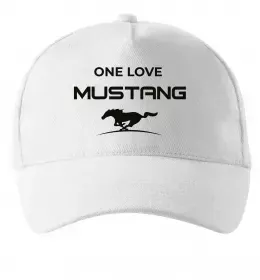 Кепка One love Mustang Белый фото