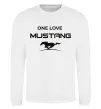 Свитшот One love Mustang Белый фото