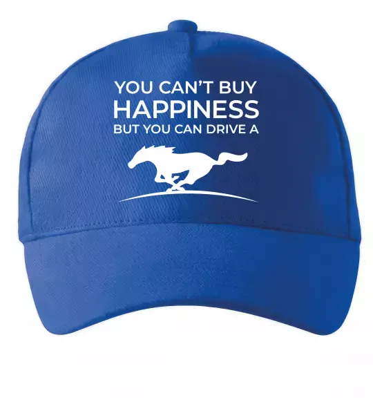 Кепка Drive a Mustang Ярко-синий фото