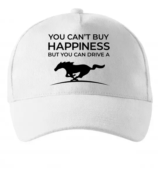 Кепка Drive a Mustang Белый фото