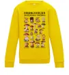 Детский Свитшот Енциклопедія грибника Солнечно желтый Детский Свитшот Енциклопедія грибника Солнечно желтый фото