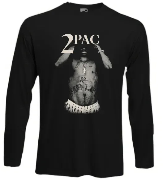 Лонгслив 2PAC Черный фото