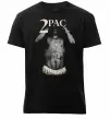 Мужская премиум футболка 2PAC Черный фото