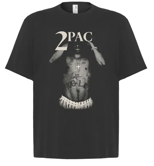 Футболка Оверсайз 2PAC Черный фото
