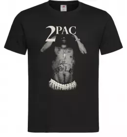 Мужская футболка 2PAC Черный фото