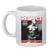 Чашка керамическая 2PAC Respect Белый фото