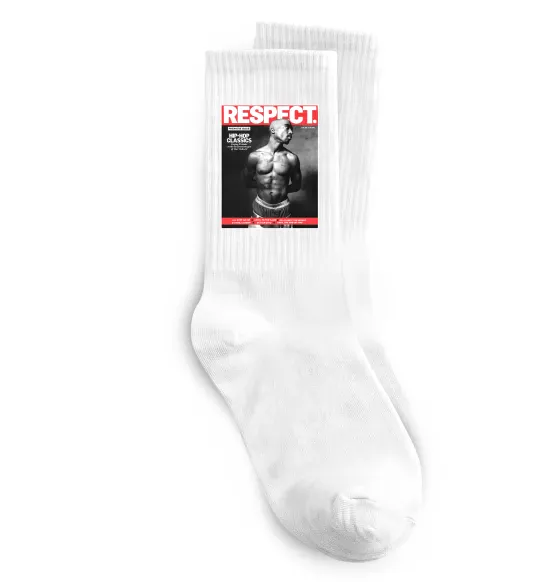 Носки 2PAC Respect Белый фото