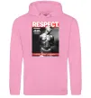 Мужская толстовка (худи) 2PAC Respect Розовый фото