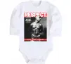 Дитячий бодік 2PAC Respect Білий фото